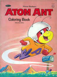 Make a coloring book with atom ant coloring pages for one click. Atom Ant Coloring Book Coloring Books At Retro Reprints The World S Largest Coloring Book Archive