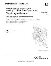 The product lines we sell meet strict quality criteria. Graco Df3525 2150 Diaphragm Pump Instruction Manual Manualzz