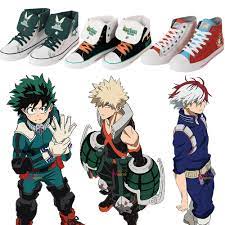 Yuuei katsuki is a very aggressive person and bullies izuku midoriya, who he also treats in some ways as a. Anime Mein Hero Wissenschaft Cosplay Stiefel Bakugou Katsuki Todoroki Shoto Midoriya Izuku Casual Schuhe Shoes Aliexpress