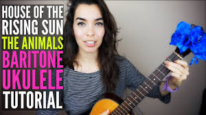 Learn to play house of the rising sun by the animals on the ukulele. House Of The Rising Sun Easy Baritone Ukulele Tutorial Youtube