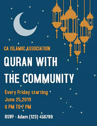 Ramadan Community Event Flyer Template Ramadan Poster Ramadan Event Flyer Templates