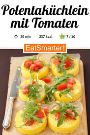 Polentakuchlein Mit Tomaten Rezept Rezepte Essen Kochen Einfache Gerichte