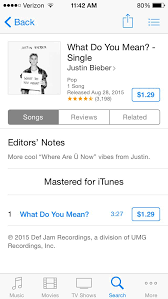 Justin Bieber S What Do You Mean Is Number One On Itunes And Is Trending On Twitter Song Reviews Twitter Trending Itunes