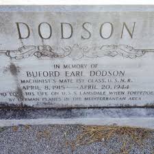 MM1c Buford Earl Dodson (1915-1944)
