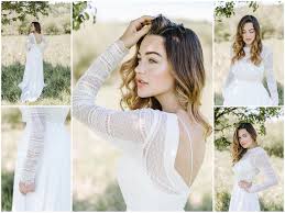 Das farbige, helle bändchen in der taille setzt einen romantischen akzent, von claudia heller modedesign. Brautkleider Die Neue Kollektion Von Sina Fischer