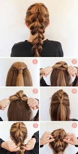 Fake Fluffy Braid Hairstyle Tutorial Hair Styles Braided Hairstyles Long Hair Styles