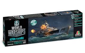 Bismarck, along with her sister ship imperator, was sold jointly to cunard line and white star line in 1921. Italeri World Of Warships Tirpitz 1 700