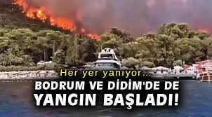 Yangına itfaiye ekiplerinin yanı sıra teknik. Bovokgmbf3hznm