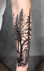 50 Gorgeous And Meaningful Tree Tattoos Inspired By Nature S Path Cool Forearm Tattoos Tree Tattoo Designs Tree Tattoo Men