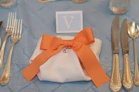 Too Cute Way To Fold Napkins Have To Do This Maybe Get Real Baby Pins Baby Shower Napkins Orange Baby Shower Blue Baby Shower