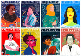 Hypatia was trained by her father, theon of alexandria, a. Downloadable Stem Role Models Posters Celebrate Women Innovators As Illustrated By Women Artists