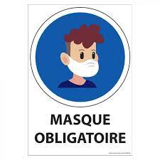 Du moins c'est ce qu'a annoncé le premier ministre jean castex, devant le sénat français. Panneau Port Du Masque Obligatoire Young Vertical A4 Ou A5