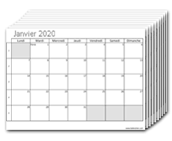 preview calendriers mensuels 2020 calendrier mensuel imprimable coloriage emoji pdf