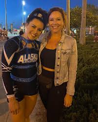 Took these girlies to see some high level cheer and to cheer