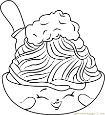We have collected 39+ spaghetti coloring page images of various designs for you to color. Netti Spaghetti Shopkins Coloring Page For Kids Free Shopkins Printable Coloring Pages Online For Kids Coloringpages101 Com Coloring Pages For Kids