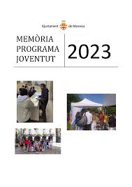 MEMÒRIA PROGRAMA JOVENTUT
