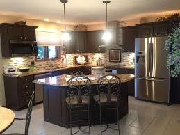 Pin By Chantrelle Vann On Kitchens Espresso Kitchen Cabinets Kitchen Layout Kitchen Design