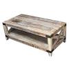 Reclaimed wood is solid, stable, durable and beautiful. 1