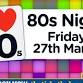 80s Party Night event image