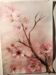 Fiori Di Pesco Fiori Di Pesco Disegno Fiori Idee Acquerello