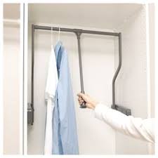 Komplement Pull Down Clothes Rail Extendable Dark Grey Ikea Clothes Rail Ikea Clothes Rail Clothing Rack