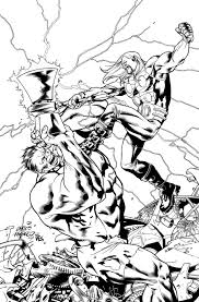 Ultimate Thor Cover 4 By Dextervines On Deviantart Marvel Zombies Coloring Pages Apple Coloring Pages