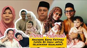 Top malaysian designer and celebrity erma fatima presented the latest collection for her mak cun label during. Erma Fatimah Bertemu Ex Madu Untuk Apa Apa Dah Jadi Youtube