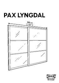 Pax Armoire Portes Coulissantes Brun Noir Lyngdal Verre Ikea Canada French Ikeapedia