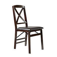 Linon Home Decor Product Inc Linon Skye X Back Folding Chair Folding Chair Linon Linon Home Decor