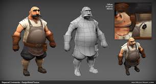 Low Poly Peon Mark Henriksen Low Poly Character Character Modeling Character Design