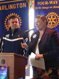 Student of the Month Terry Dawn of Arlington High School