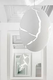 ingo maurer broken egg architectural installation for artpark in inhotim design lampen beleuchtungsideen beleuchtungskonzepte