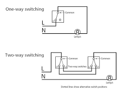 2 way light switch two way switch working how to wire a double light switch electrician. Wiring Diagram For Mk 2 Way Switch