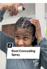 Watch me touch up my grey hairs in these braids. It’s like spray paint but  for your roots 😂 #greyhair #greyhairtouchup #rootspray #rootconcealer  #haircolor #haircolortouchup #roottouchup #savingmoney ...