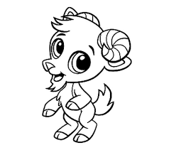 Coloring pages goat to download and print nubian for kids three billy printable. Baby Goat Coloring Pages Novocom Top