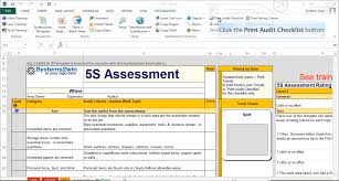 5s Assessment With Scorecard Process Improvement Templates Assessment