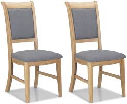 Maybe you would like to learn more about one of these? Georgina Natural Oak Upholstered Dining Chair Pair Cfs Furniture Uk