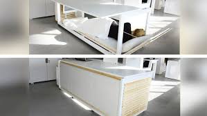 Hallo und herzlich willkommen hier. Nap Desk Dieser Schreibtisch Verwandelt Sich In Ein Bett Mannersache