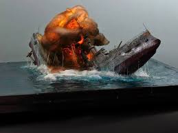 the sinking of spartan games man