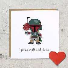 May the force be with you. Star Wars Valentines Cards And Matching Love Puns To Use