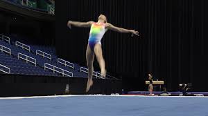I love knowing that there is always room to improve. Grace Mccallum Floor 2019 American Cup Podium Training Youtube