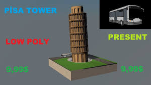Tinggi bangunan ini 54 m sedangkan diameter bangunan itu 16 m. Menara Pisa 3d Model Cgtrader