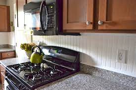 Can a beadboard be attached to a wall? Beadboard Backsplash Liz Marie Blog