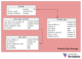 A Data Model To Keep Track Of Your Most Precious Possession Vertabelo Database Modeler