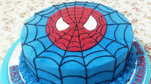 Gambar mewarnai spider man untuk anak paud dan tk. Spiderman Cake How To Make Youtube