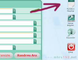 Alo 182 hattını arayarak mhrs randevu almak; Adim Adim Mhrs Randevu Iptal Etme Ornegi Online Randevu