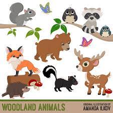 Download forest animals stock vectors. Cartoon Forest Animals Clipart Cartoon On Net