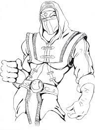 The dress is modified to allow a far wider range of movement than a generic qipao. Printable Mortal Kombat Coloring Pages Coloringme Com