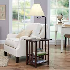 Better Homes Gardens End Table Floor Lamp Espresso Walmart Com In 2020 Table Lamp Design Floor Lamp Table Bed Lamp