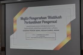 53, tingkat 3, taman gunung indah, jalan kuala kedah, 05400 alor setar, kedah. Majlis Penyerahan Pejabat Daerah Dan Tanah Pokok Sena FeÑ˜sbuk